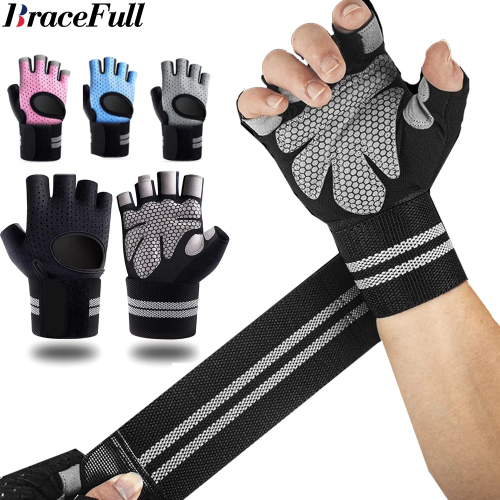 Crossfit G - 1 paar halve vinger gym fitnesshandschoenen