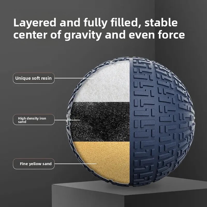 Crossfit Training Gear - Niet-elastische zachte slamwallbal, zwaartekracht-vloer-smashbal voor yoga,