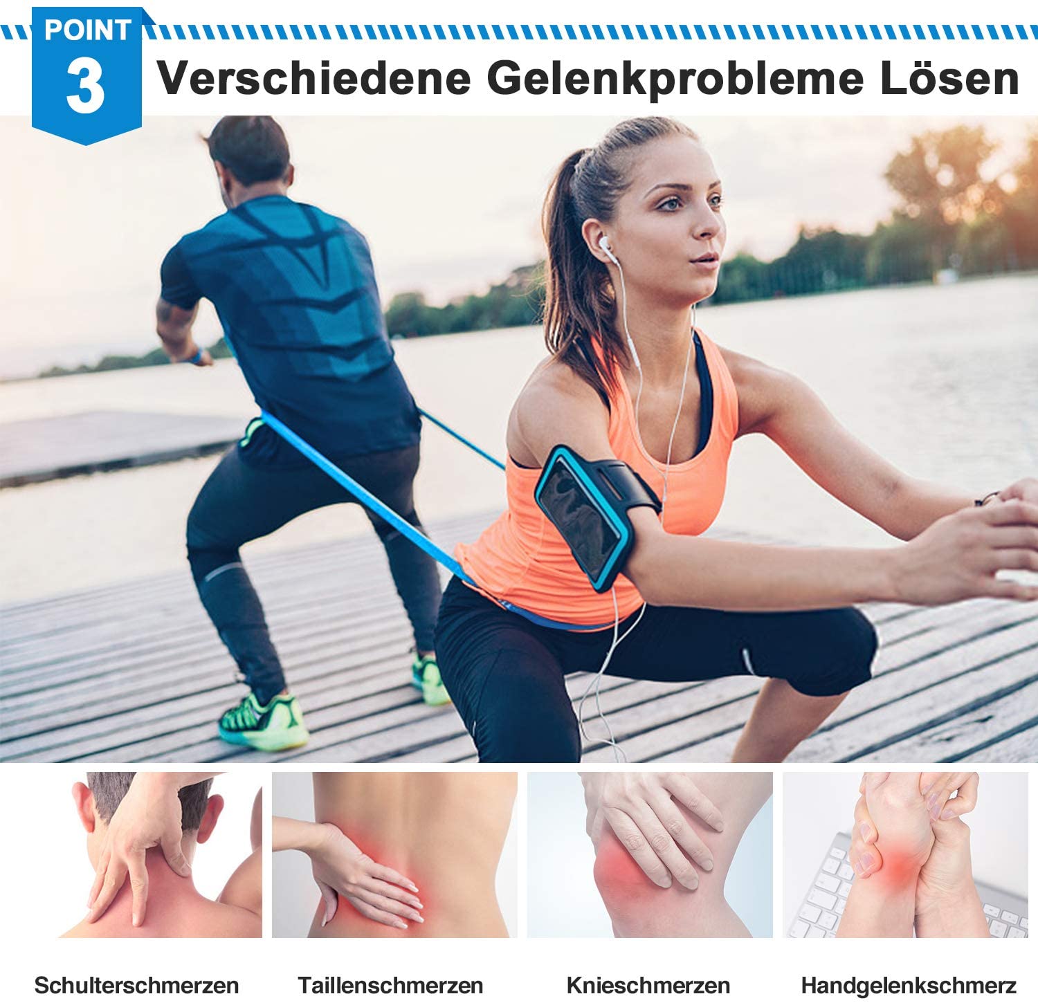 Elastische fitnessbanden 3-del - Crossfit Training Gear recensie en prijs