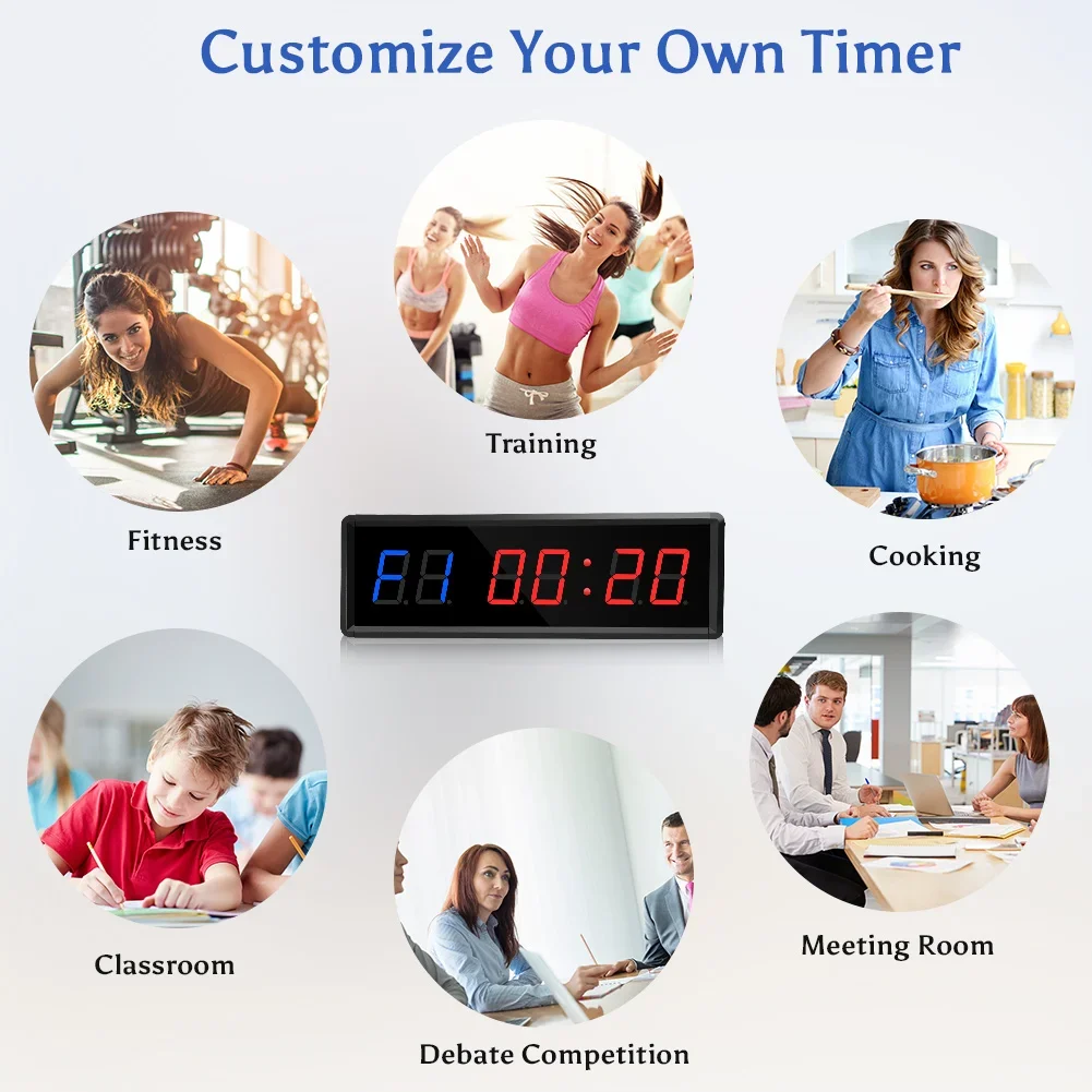 Seesii Timer 1,5 inch digitale - Crossfit Training Gear recensie en prijs