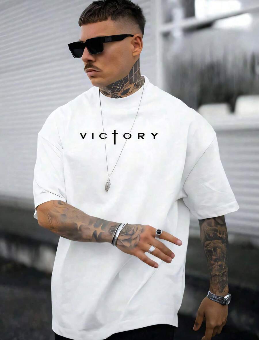 1 stuk Heren T-shirt met kruis - Crossfit Victory recensie en prijs