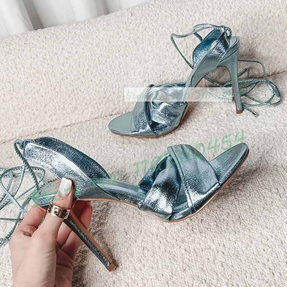 Metallic Blauwe Wrap Hakken Sa - Crossfit Lady recensie en prijs