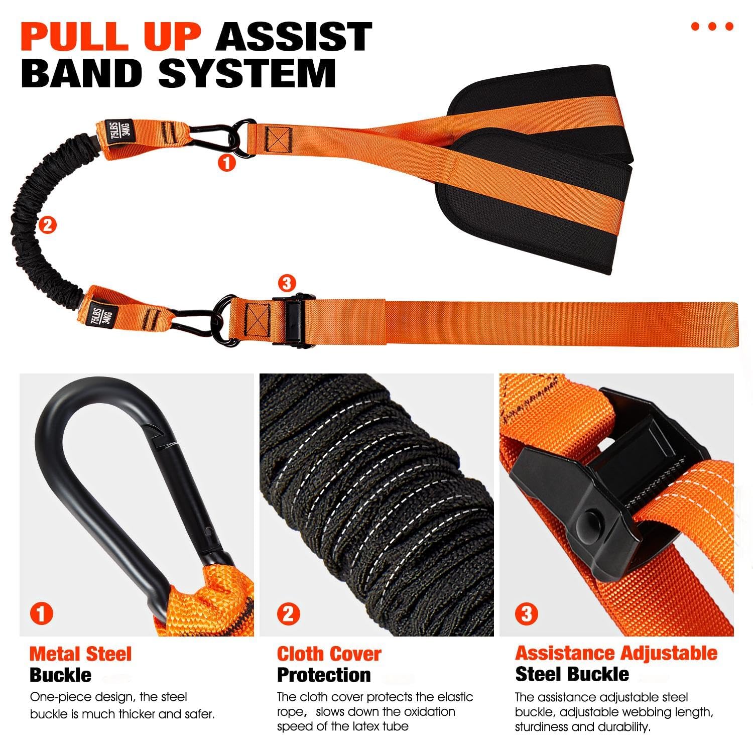 Assistentiebanden voor pull-up - Pull Up Assist Band recensie en prijs