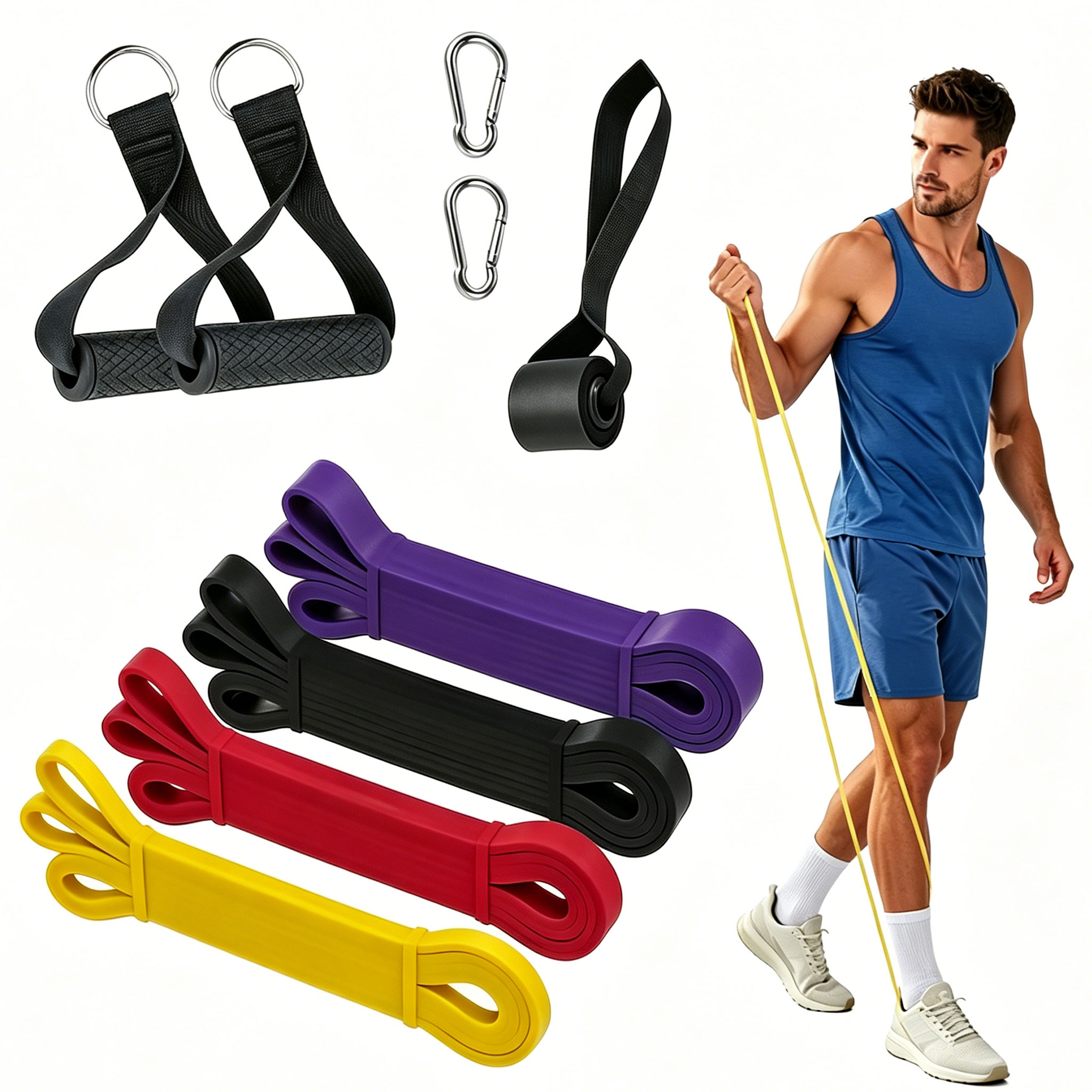 Set met elastische banden voor - Pull Up Assist Band recensie en prijs